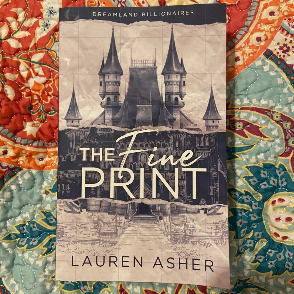 Book: The Fine Print. Lauren Asher